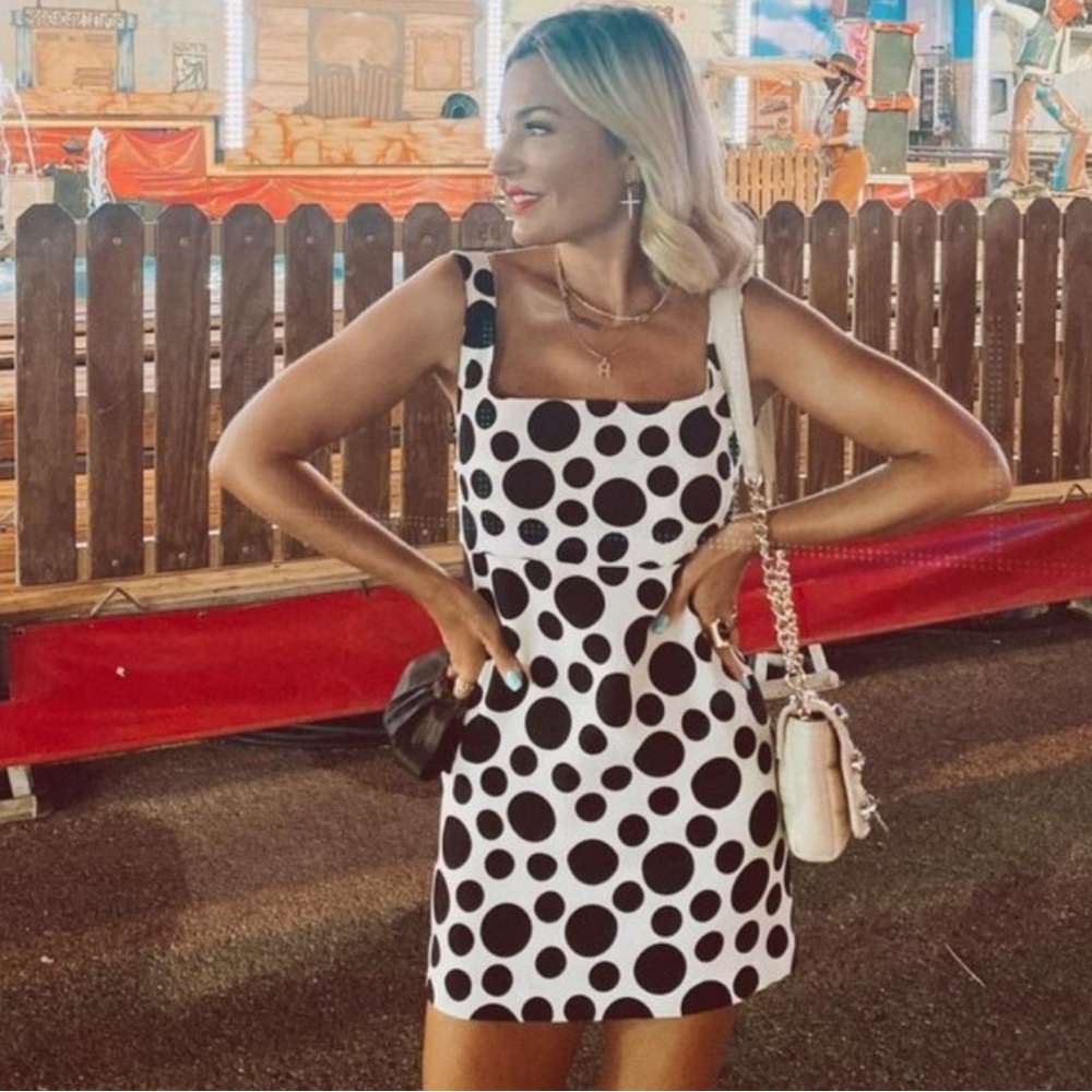 BNWT ZARA POLKA DOT DRESS SZ SM